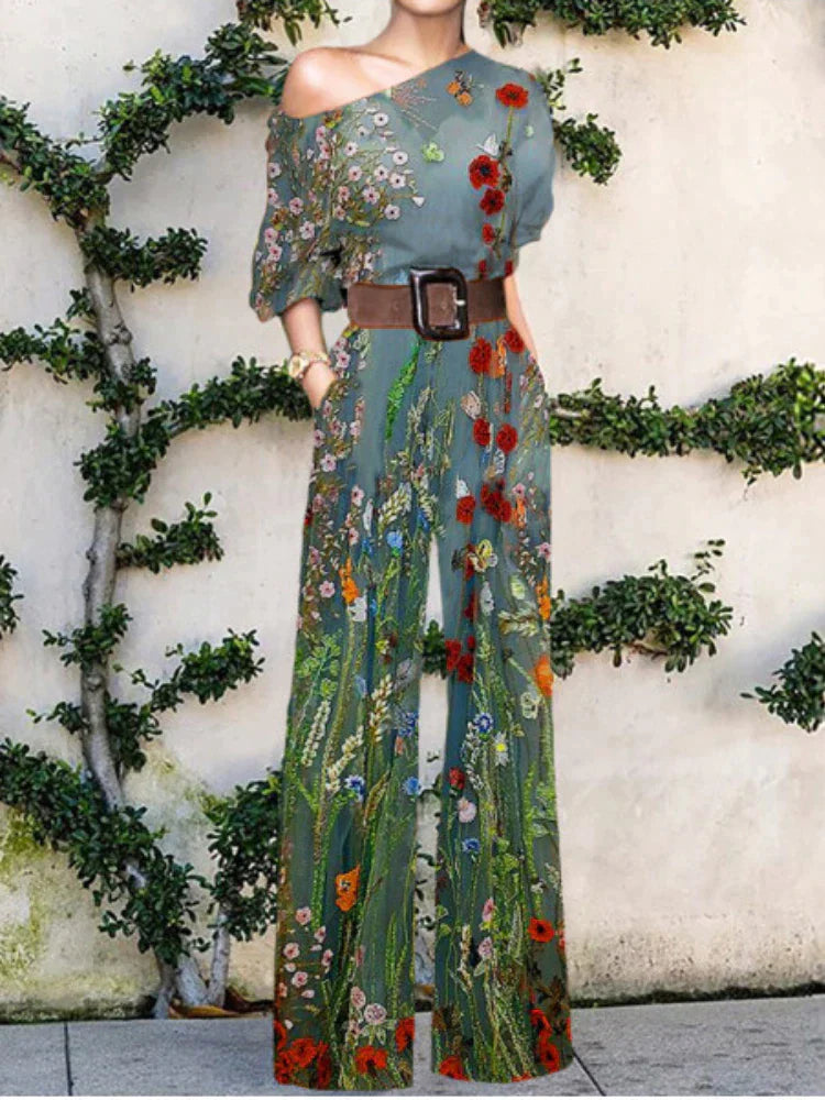 Nova | Women's Artistic Jumpsuit-Metro Lane Plaza