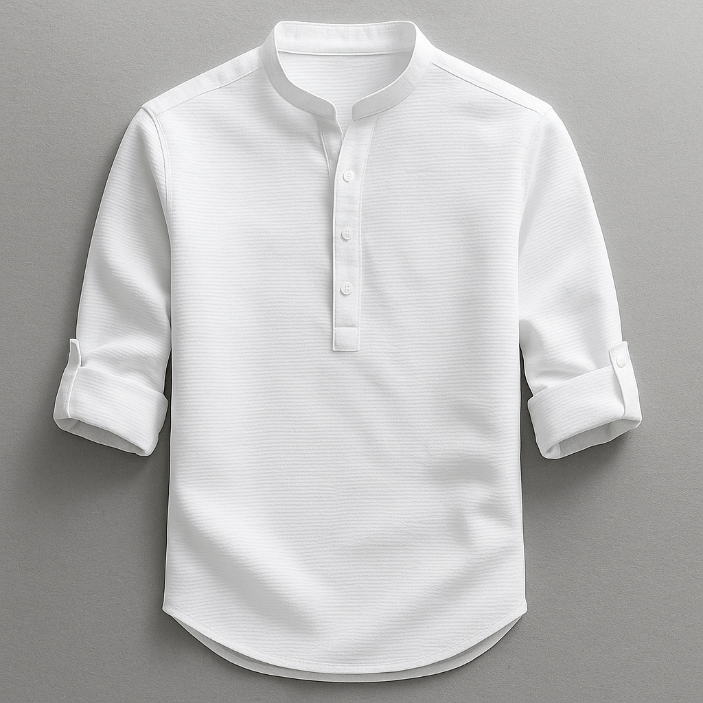 Valen | Men's Classic Cotton Tailored Shirt-Metro Lane Plaza
