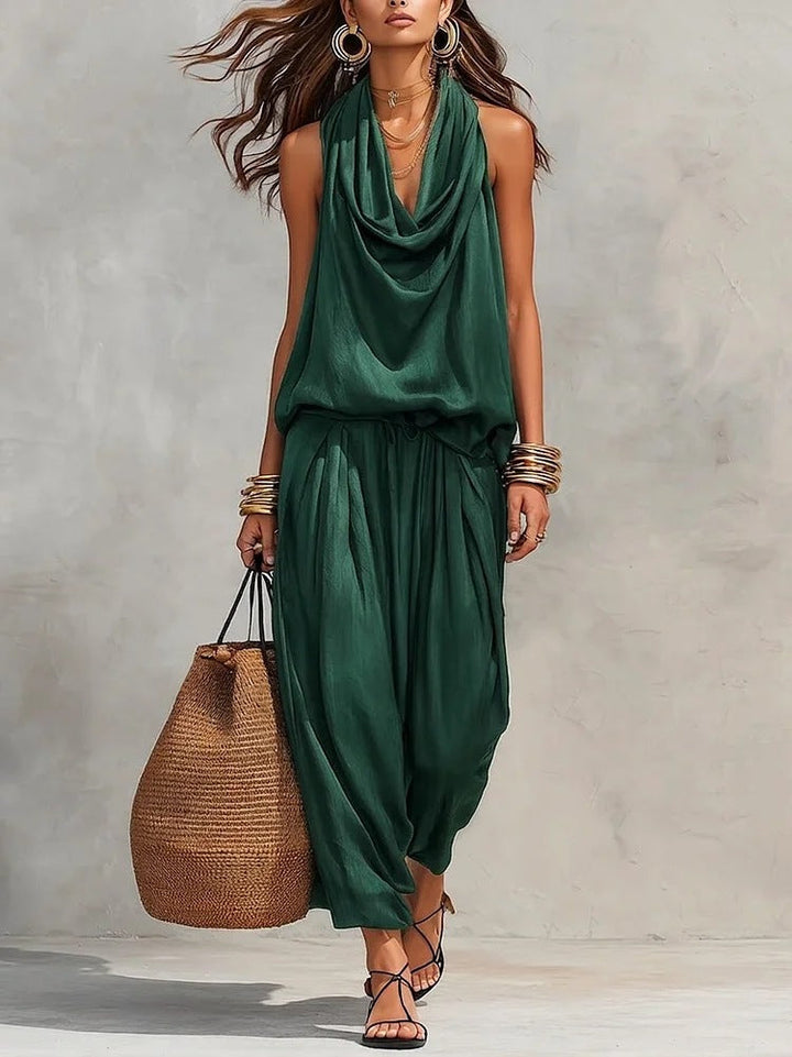 Valencia | Women's Elegant Two-Piece Comfort Set-Metro Lane Plaza