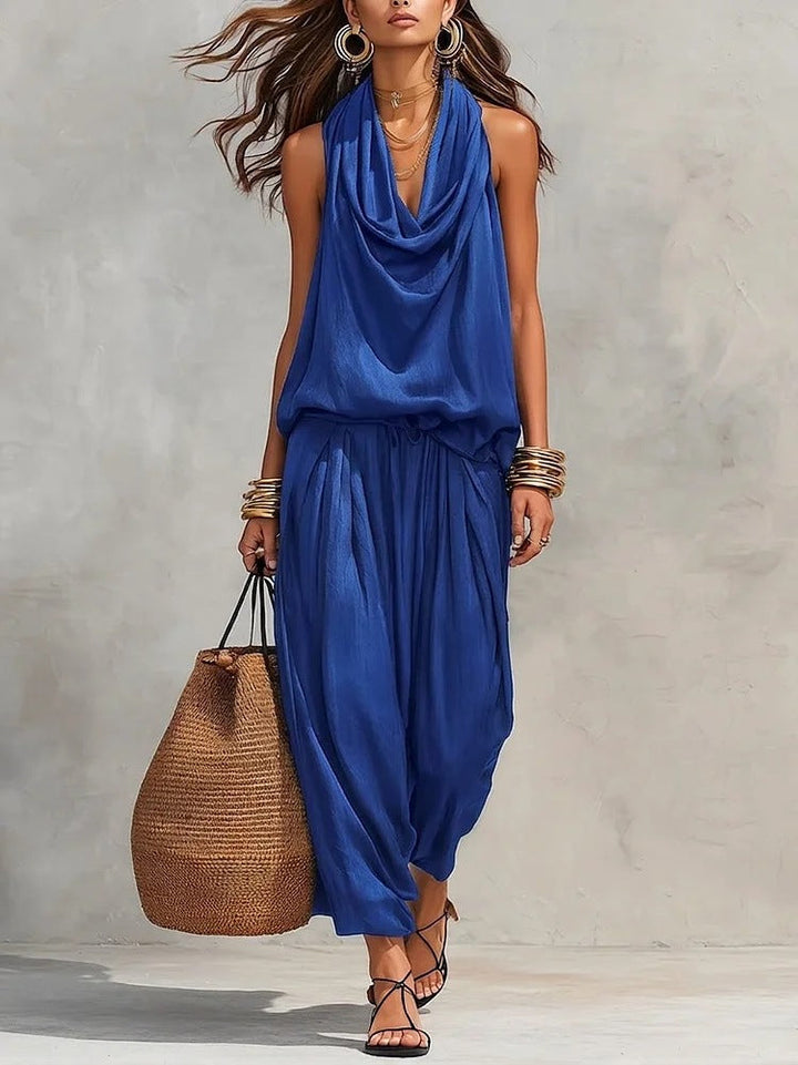 Valencia | Women's Elegant Two-Piece Comfort Set-Metro Lane Plaza