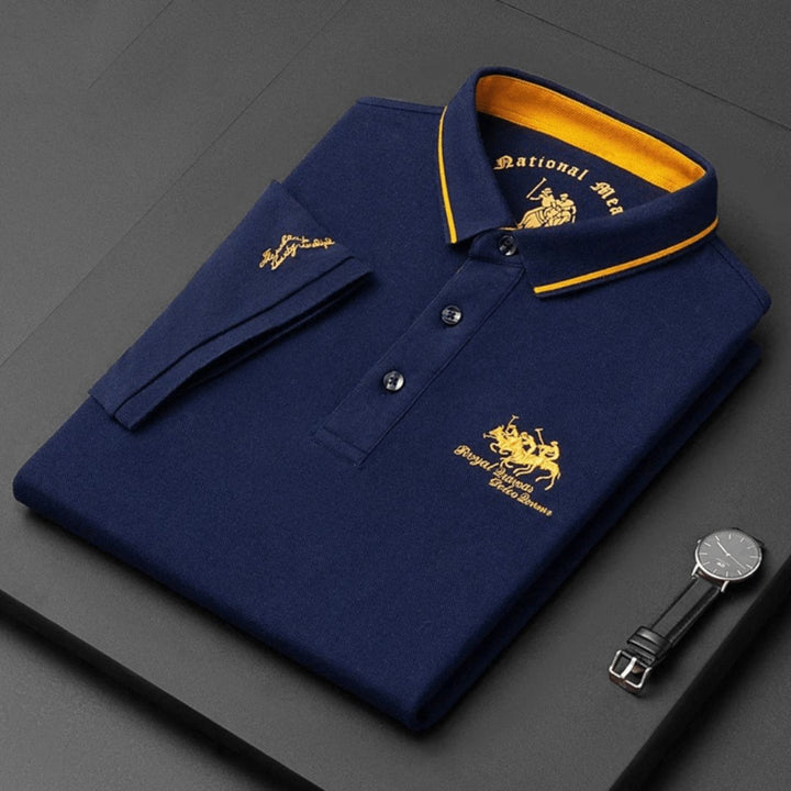 Armin | Men's Luxurious Polo Shirt-Metro Lane Plaza
