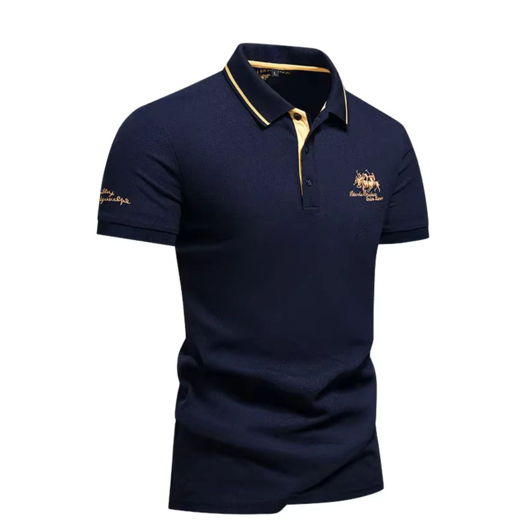 Armin | Men's Luxurious Polo Shirt-Metro Lane Plaza
