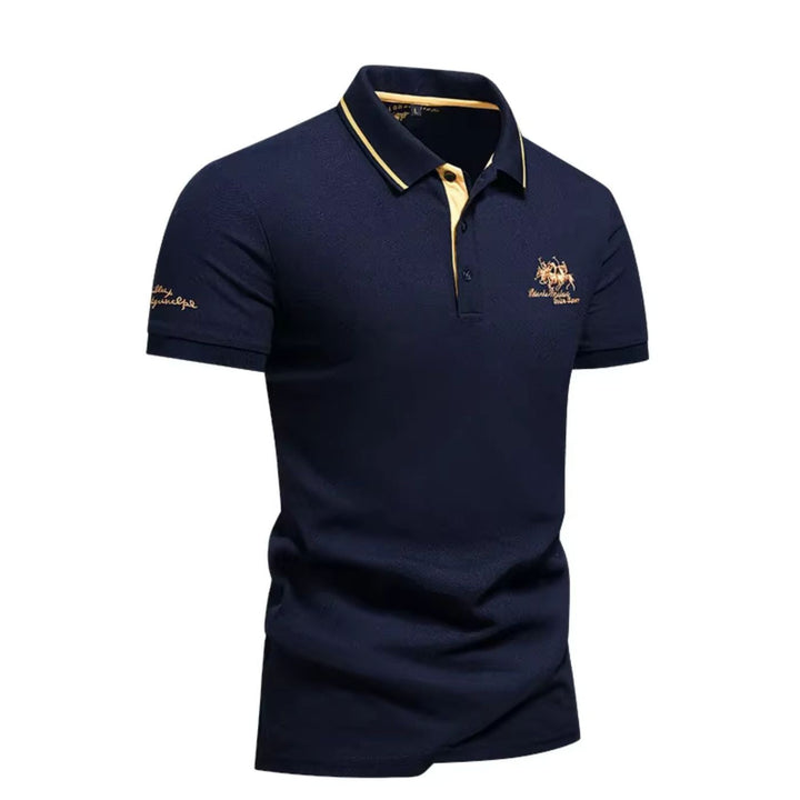 Armin | Men's Luxurious Polo Shirt-Metro Lane Plaza