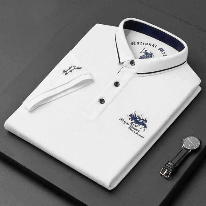 Armin | Men's Luxurious Polo Shirt-Metro Lane Plaza