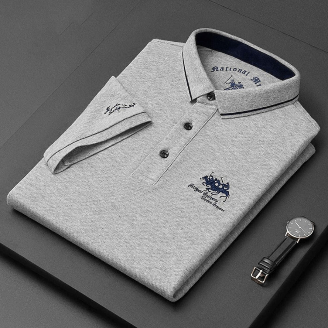 Armin | Men's Luxurious Polo Shirt-Metro Lane Plaza