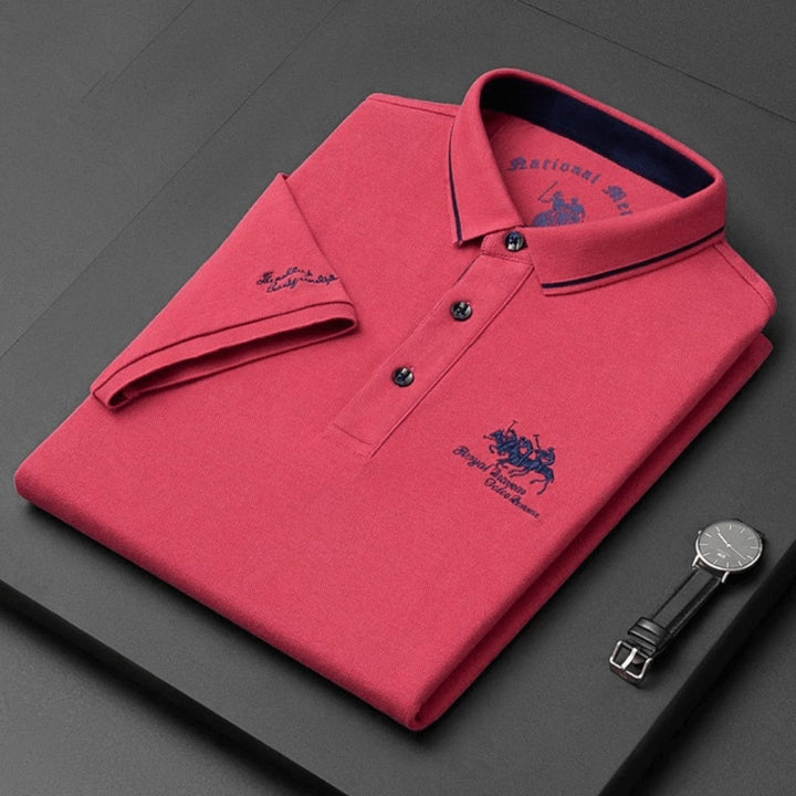Armin | Men's Luxurious Polo Shirt-Metro Lane Plaza