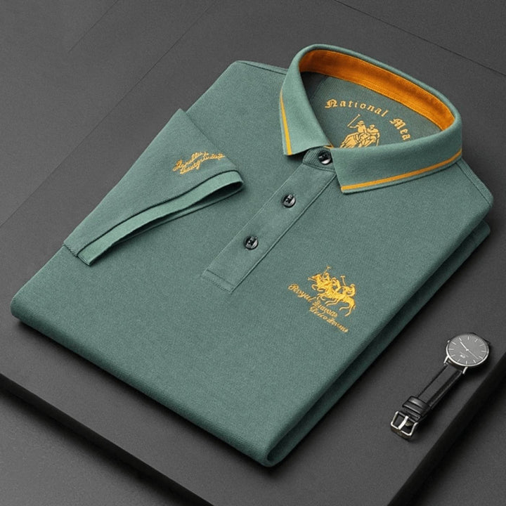 Armin | Men's Luxurious Polo Shirt-Metro Lane Plaza