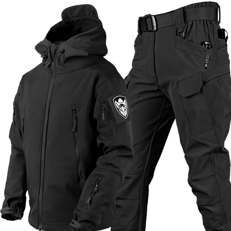 Hayden | Men's Waterproof Rain Jacket with Hood for Outdoor Use-Metro Lane Plaza