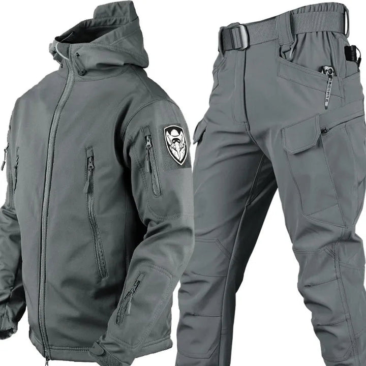 Hayden | Men's Waterproof Rain Jacket with Hood for Outdoor Use-Metro Lane Plaza