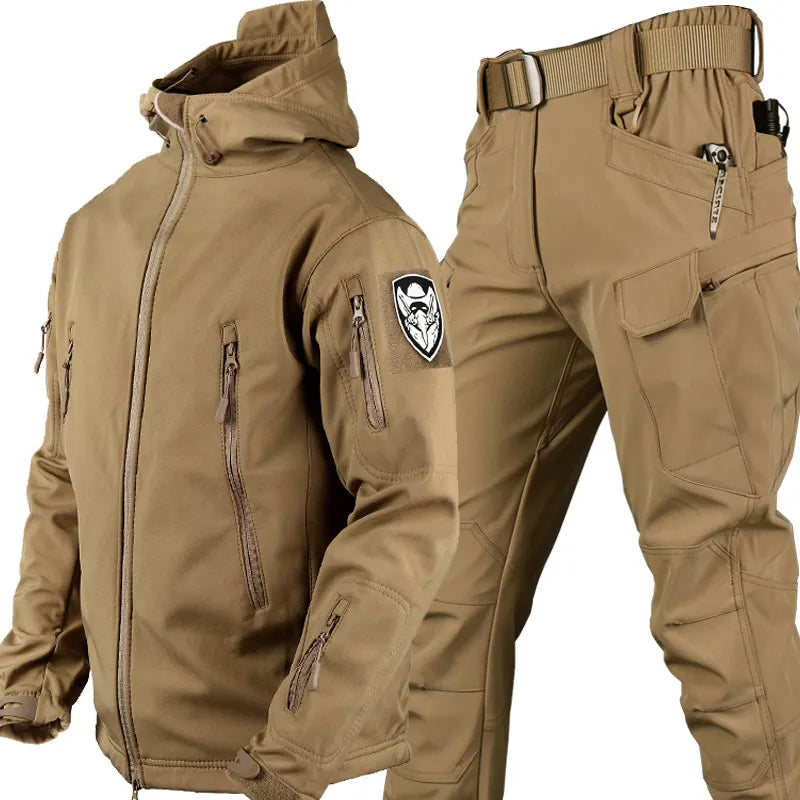 Hayden | Men's Waterproof Rain Jacket with Hood for Outdoor Use-Metro Lane Plaza