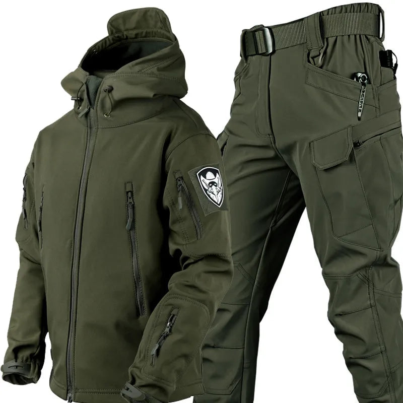 Hayden | Men's Waterproof Rain Jacket with Hood for Outdoor Use-Metro Lane Plaza