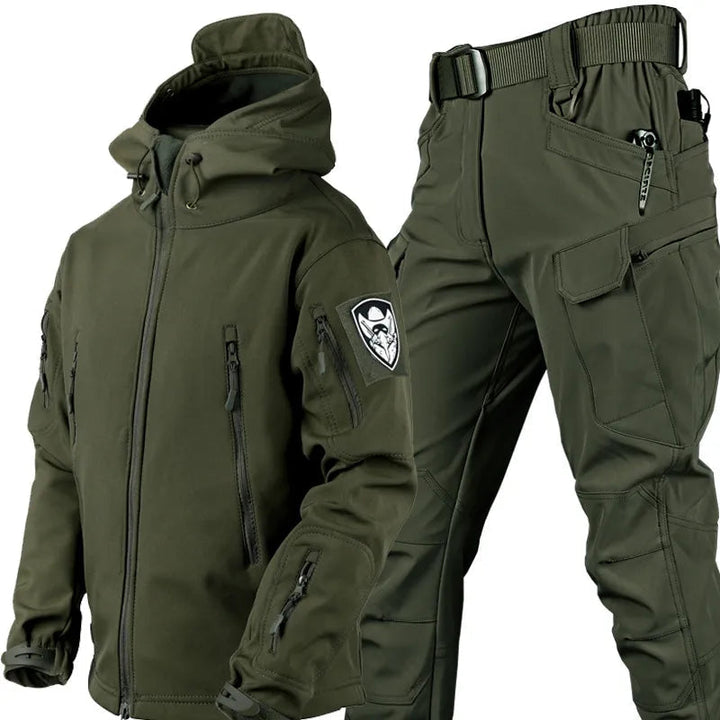 Hayden | Men's Waterproof Rain Jacket with Hood for Outdoor Use-Metro Lane Plaza