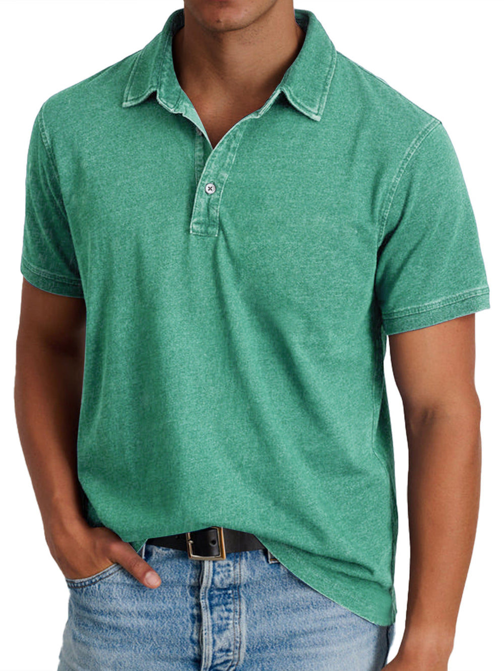 Julian | Classic Refined Men's Polo Shirt-Metro Lane Plaza