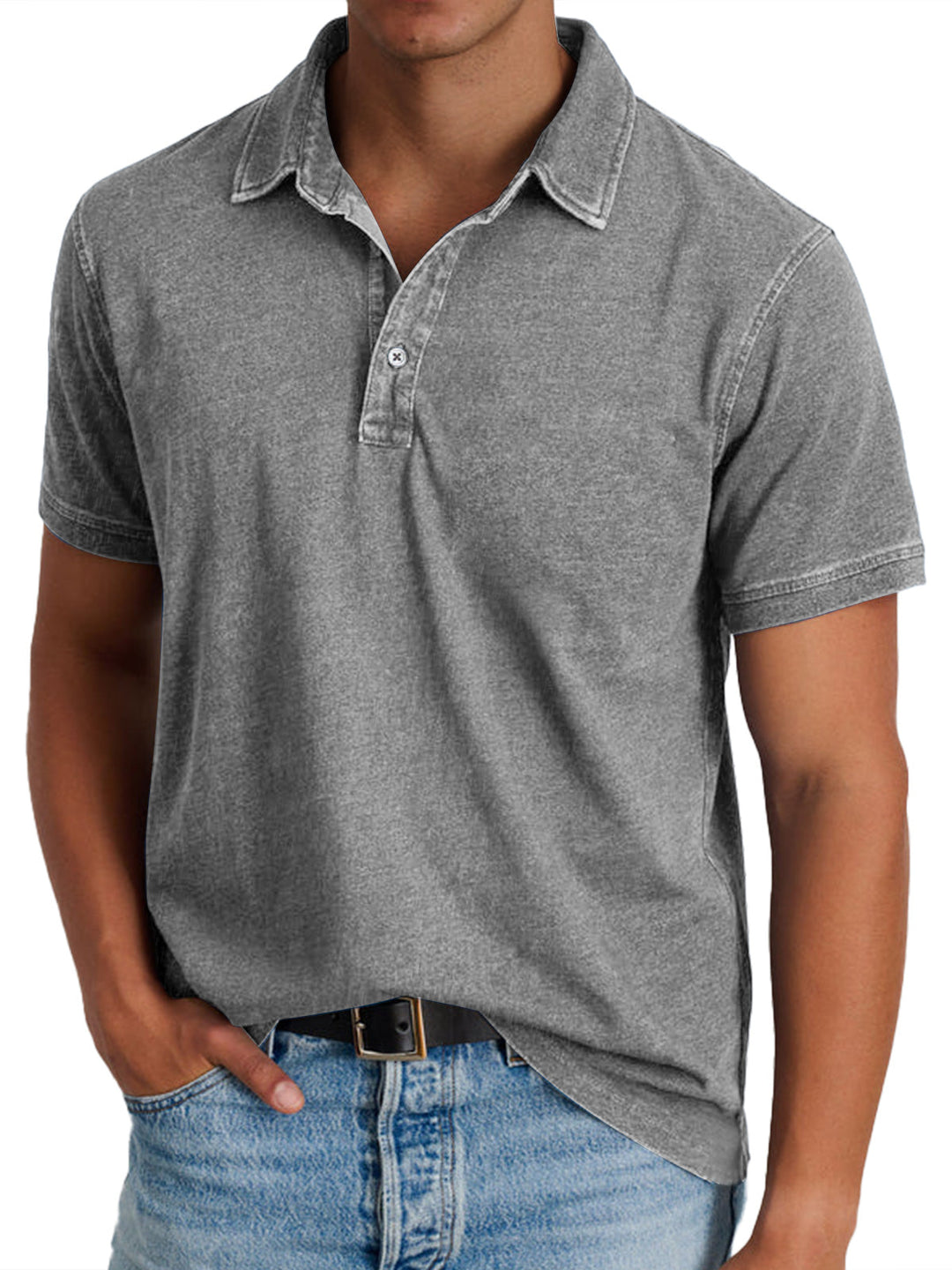 Julian | Classic Refined Men's Polo Shirt-Metro Lane Plaza