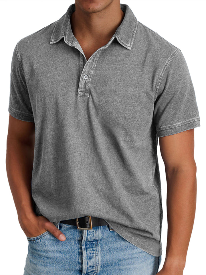 Julian | Classic Refined Men's Polo Shirt-Metro Lane Plaza