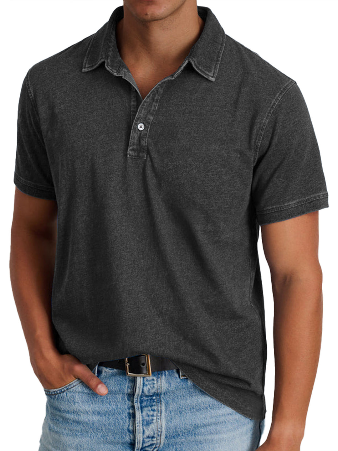Julian | Classic Refined Men's Polo Shirt-Metro Lane Plaza