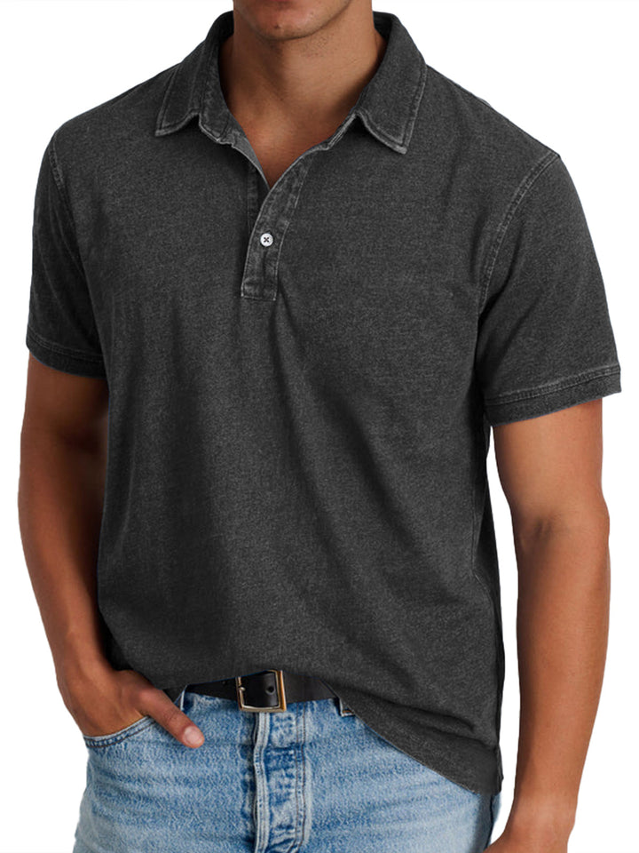 Julian | Classic Refined Men's Polo Shirt-Metro Lane Plaza