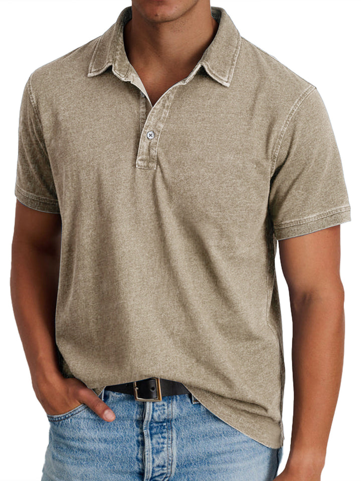 Julian | Classic Refined Men's Polo Shirt-Metro Lane Plaza
