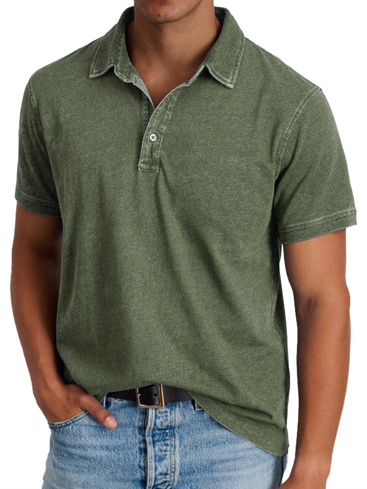 Julian | Classic Refined Men's Polo Shirt-Metro Lane Plaza