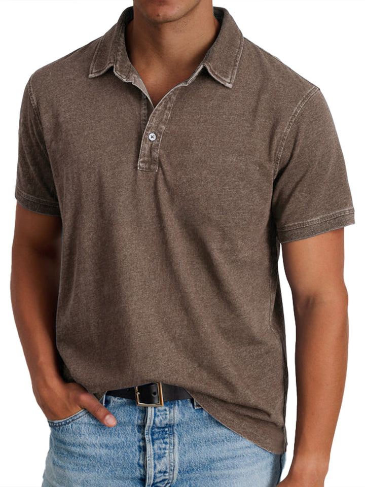 Julian | Classic Refined Men's Polo Shirt-Metro Lane Plaza