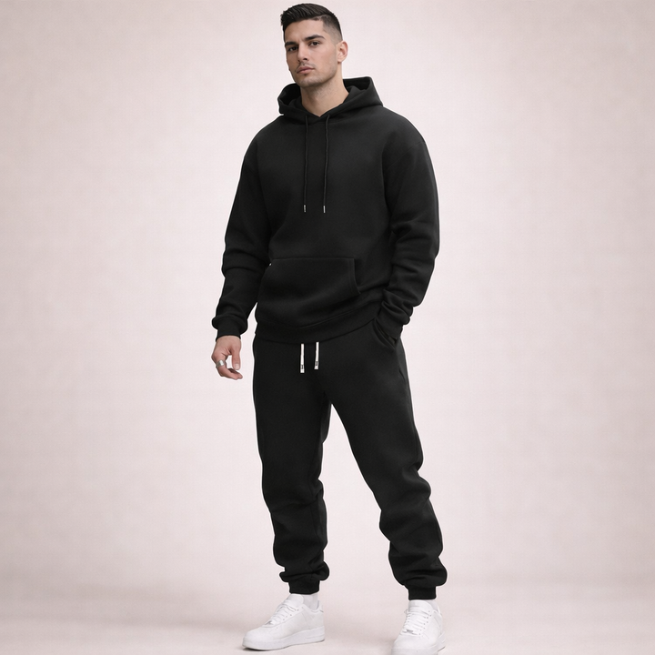 Noah | Stylish Men's Tracksuit Set with Hoodie-Metro Lane Plaza