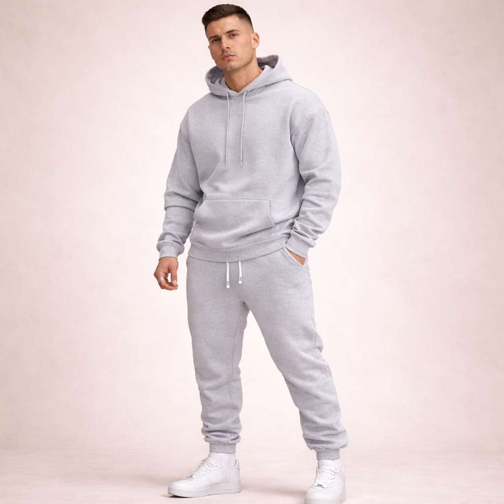 Noah | Stylish Men's Tracksuit Set with Hoodie-Metro Lane Plaza