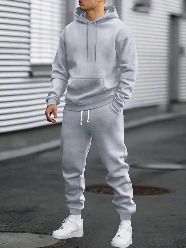 Noah | Stylish Men's Tracksuit Set with Hoodie-Metro Lane Plaza