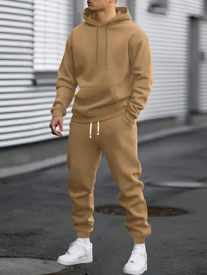 Noah | Stylish Men's Tracksuit Set with Hoodie-Metro Lane Plaza