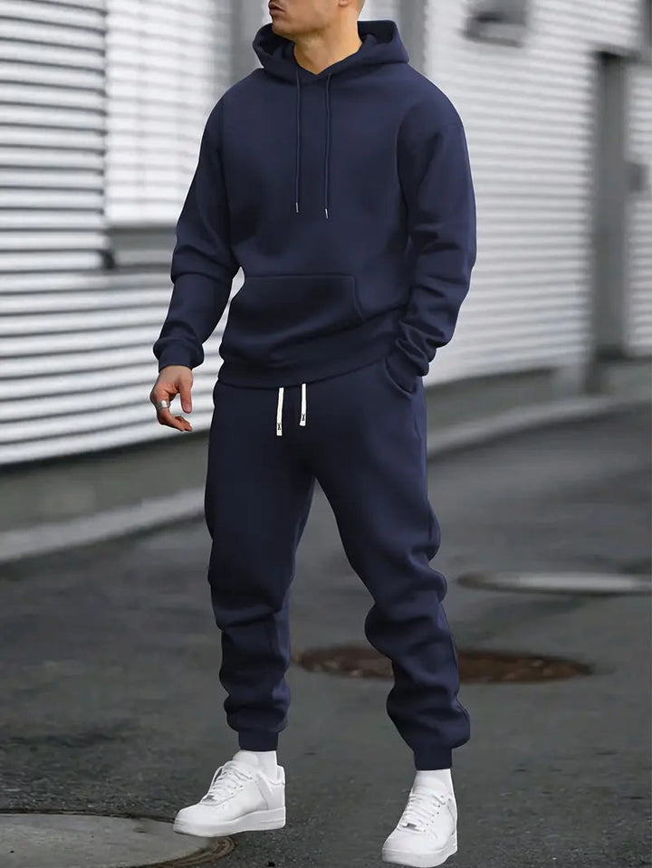 Noah | Stylish Men's Tracksuit Set with Hoodie-Metro Lane Plaza