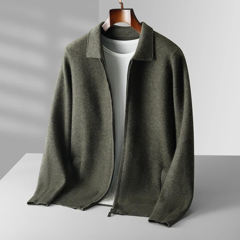 Pull zippé pour homme