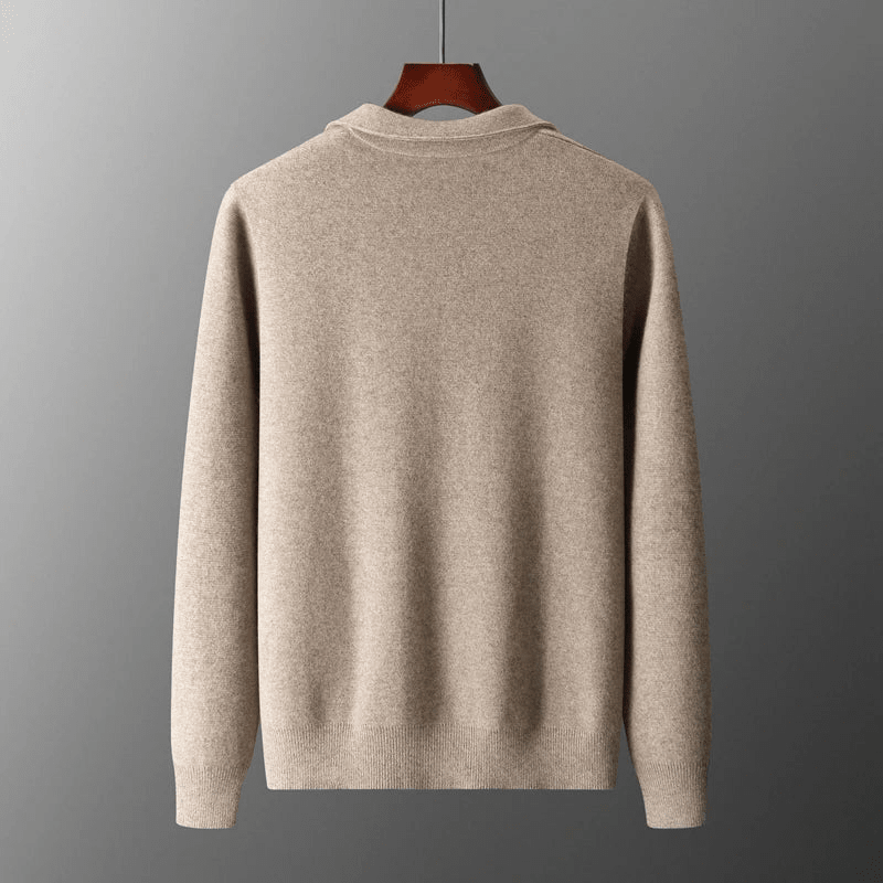 Pull zippé pour homme