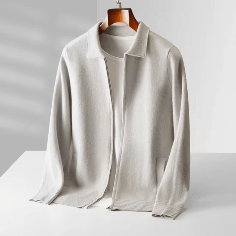 Pull zippé pour homme