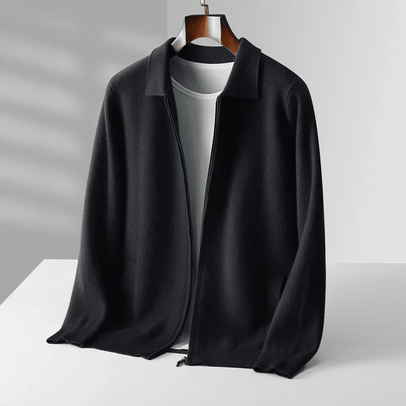 Pull zippé pour homme
