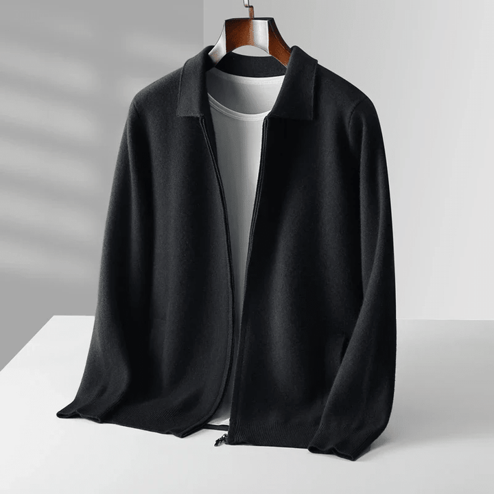 Pull zippé pour homme
