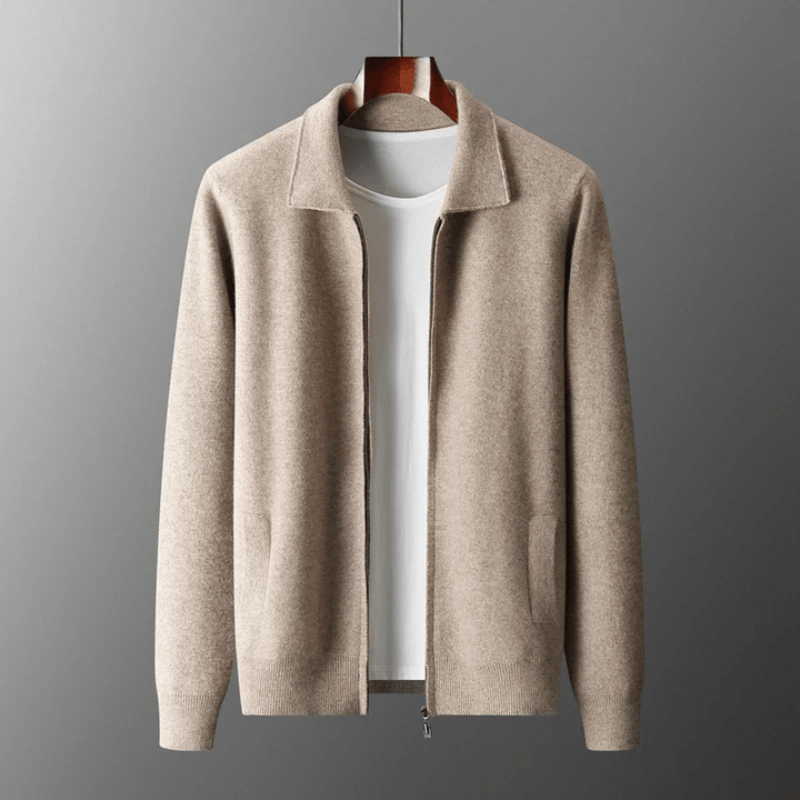 Pull zippé pour homme