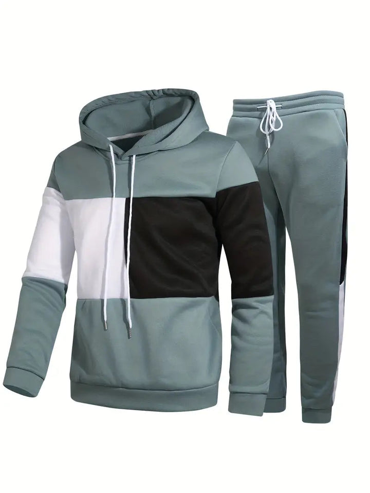 Matthias | Men's Trendy Modern Hoodie Set-Metro Lane Plaza