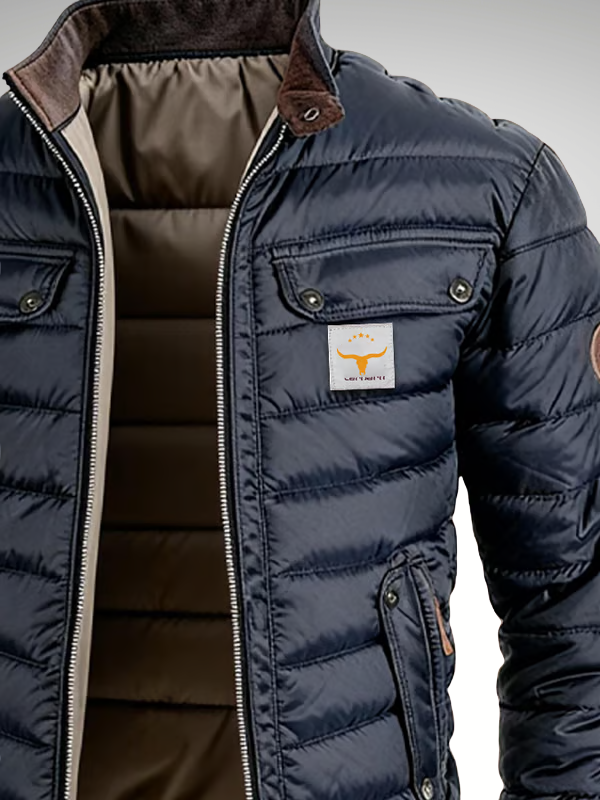 Phillip | Tailored Padded Men's Jacket for City Life-Metro Lane Plaza