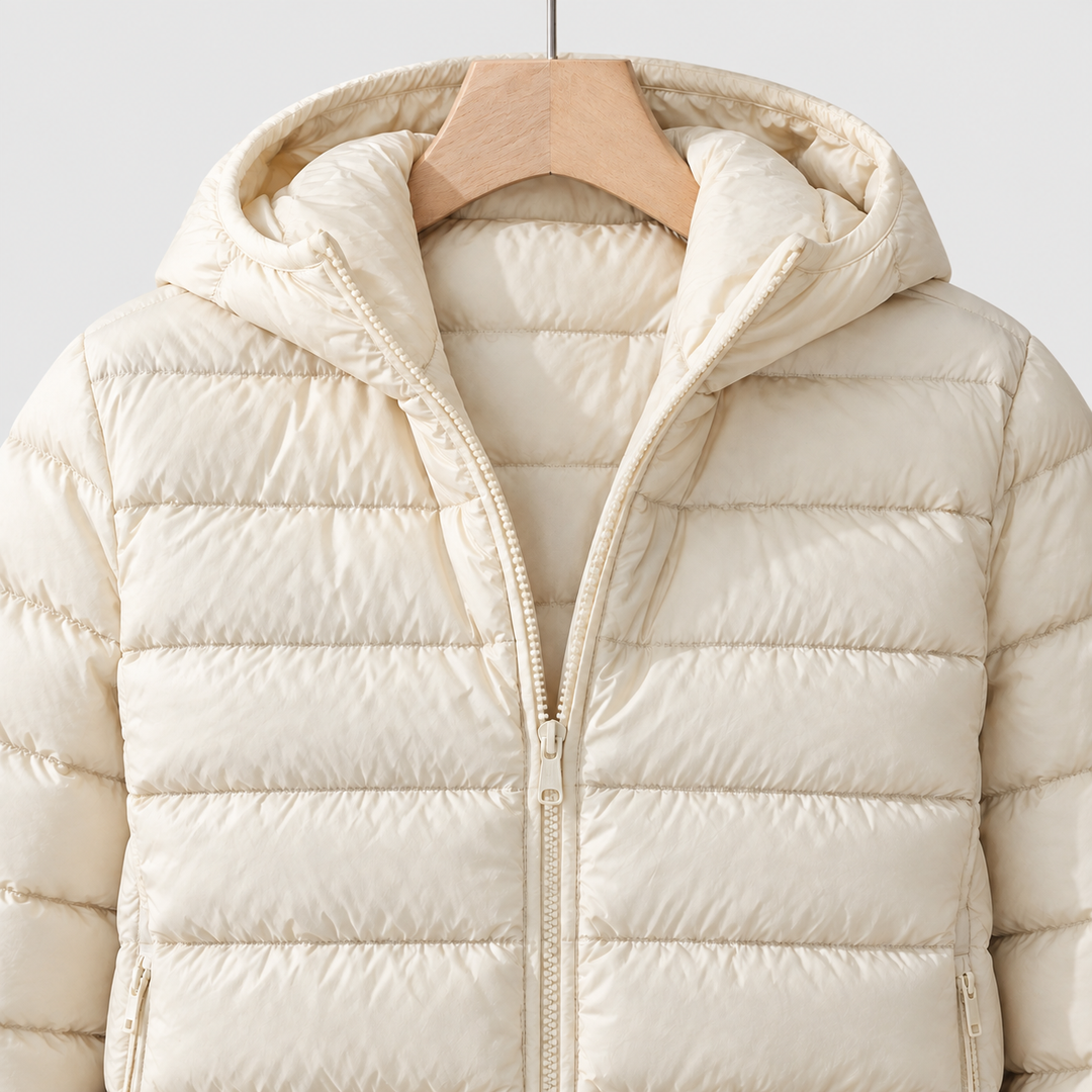Women's Quilted Hooded Puffer Jacket