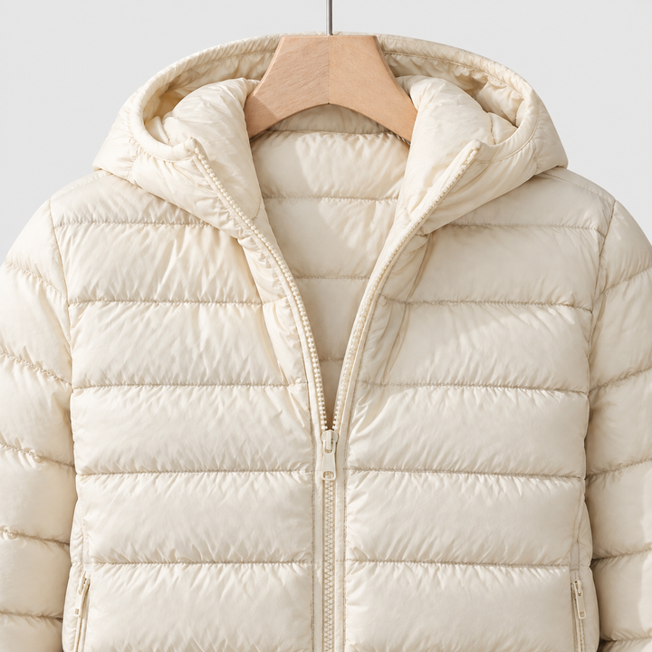 Women's Quilted Hooded Puffer Jacket