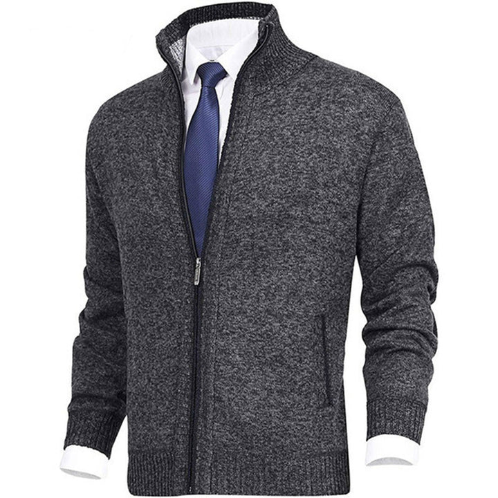 Men's Knit Zip Sweater