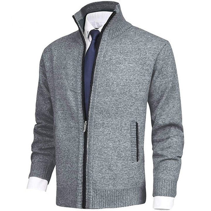 Men's Knit Zip Sweater