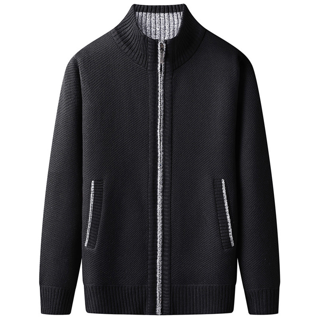 Men's Knit Zip Sweater