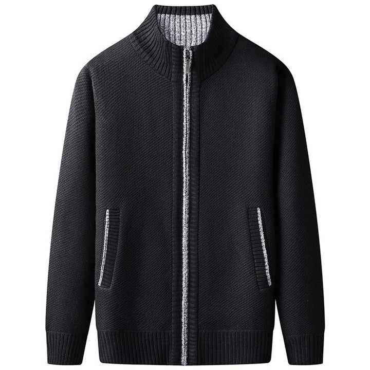 Men's Knit Zip Sweater