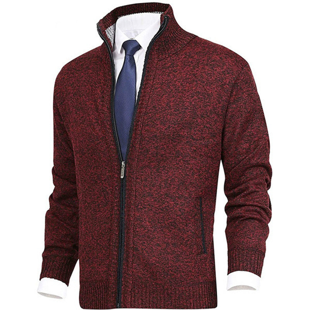 Men's Knit Zip Sweater
