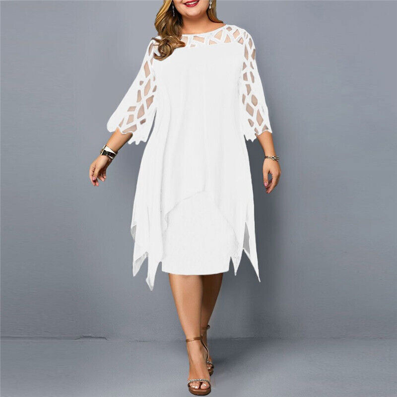 Angelia | Women's Elegant Comfortable Midi Dress-Metro Lane Plaza