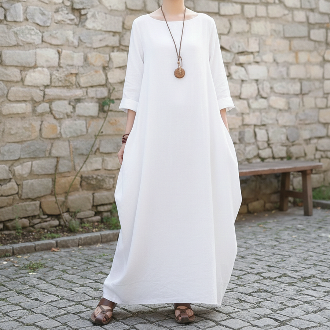 Amanda | Women's Maxi Dress - Elegant Long Dress for Summer Events-Metro Lane Plaza