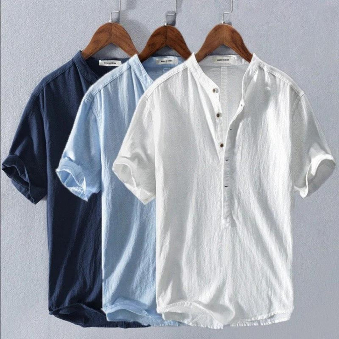 Leo | Breathable and Stylish Summer Shirt for Men-Metro Lane Plaza