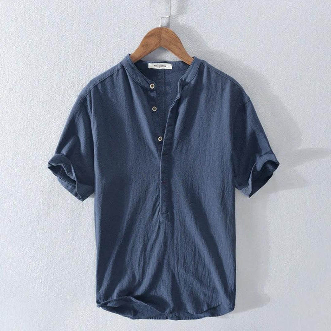 Leo | Breathable and Stylish Summer Shirt for Men-Metro Lane Plaza