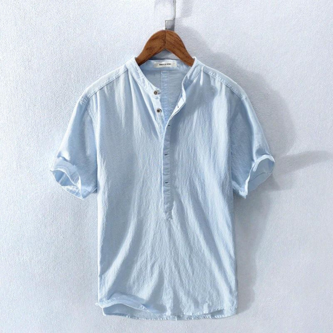 Leo | Breathable and Stylish Summer Shirt for Men-Metro Lane Plaza