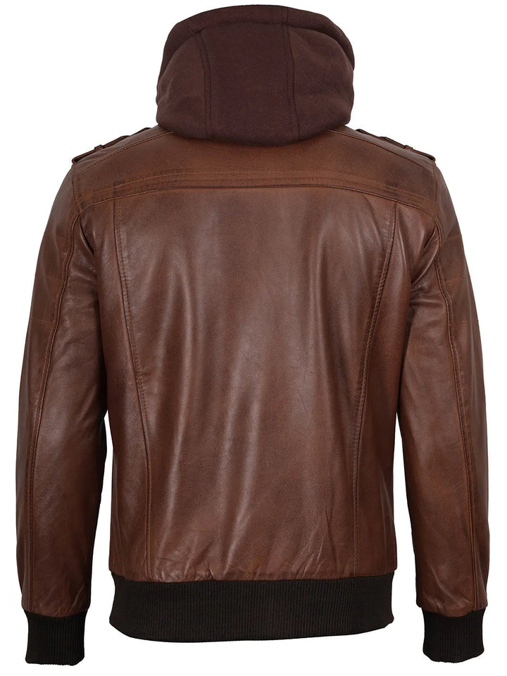 William | Luxury Genuine Lambskin Men's Jacket-Metro Lane Plaza